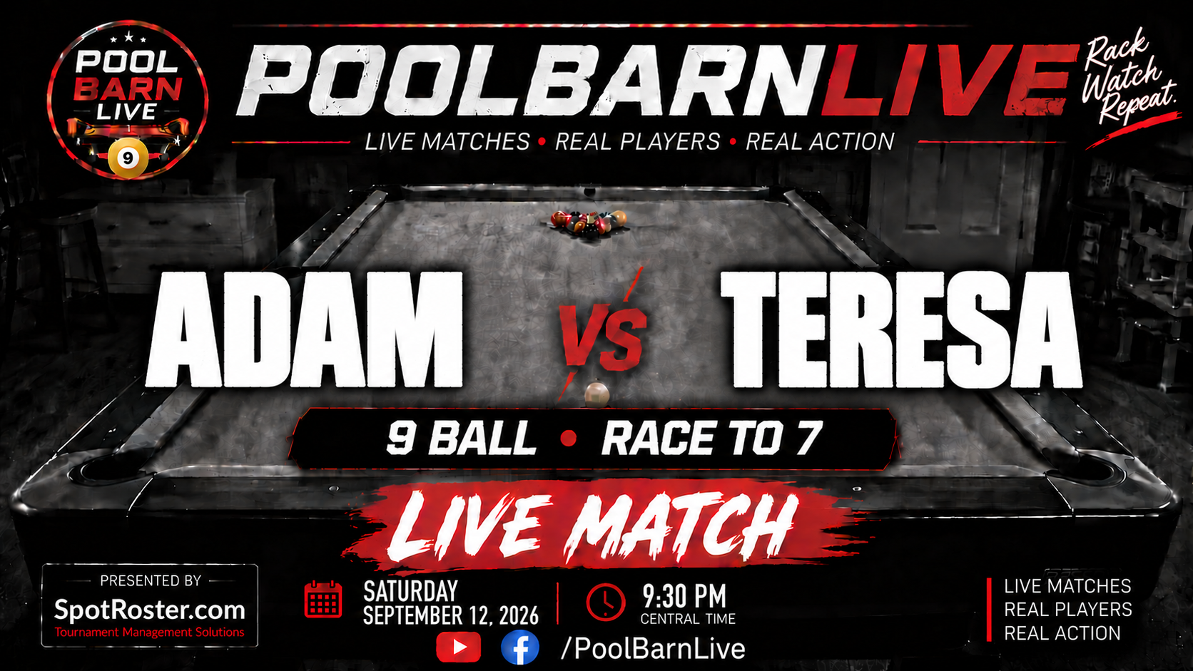 Adam Covington vs. Teresa match thumbnail