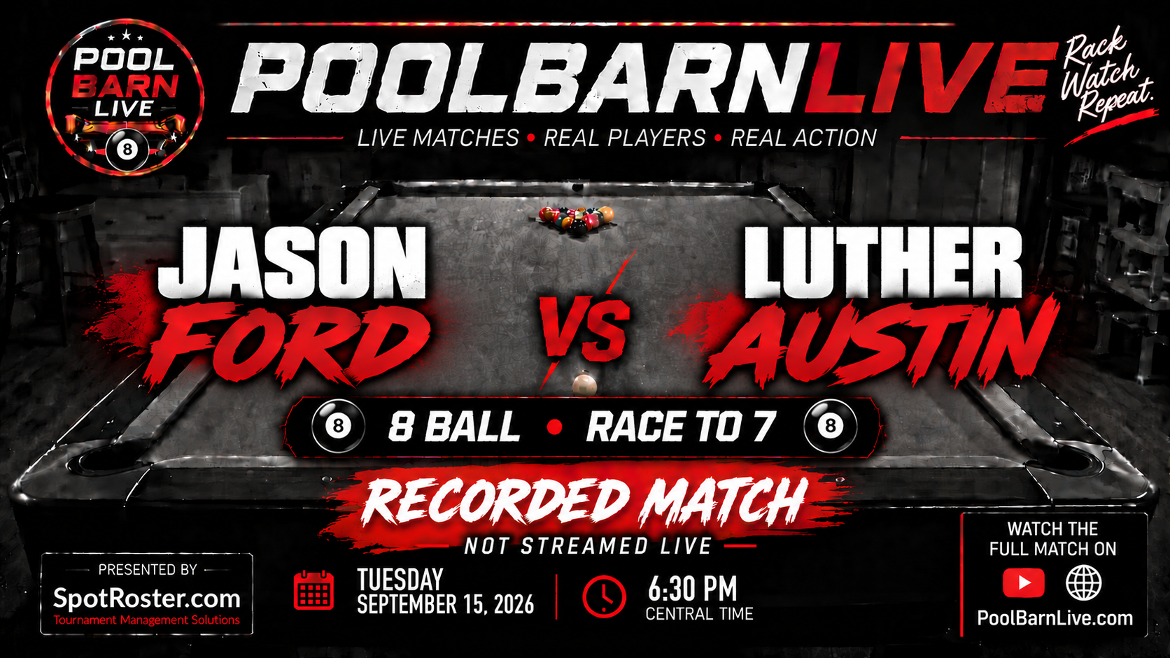 Jason Allen Ford vs. James "Luther" Austin match thumbnail